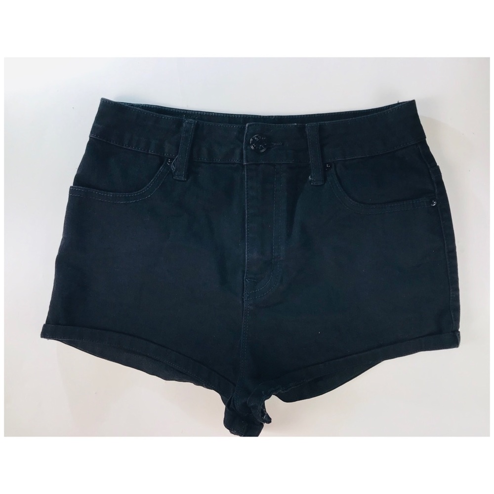 🚩BDG Super High Rise Short Womens Sz 28 Black